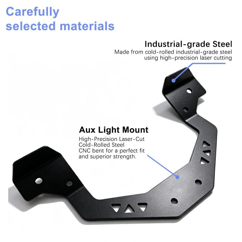Motorcycle Headlight Spotlight Bar Fog Signal Light Bracket Mount For KTM 390 Adventure R/X 390ADV Accessories 2025-2026