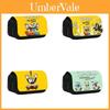 Cuphead Pencil Case Large Capacity Double Zipper Organizer For Students And Office Use