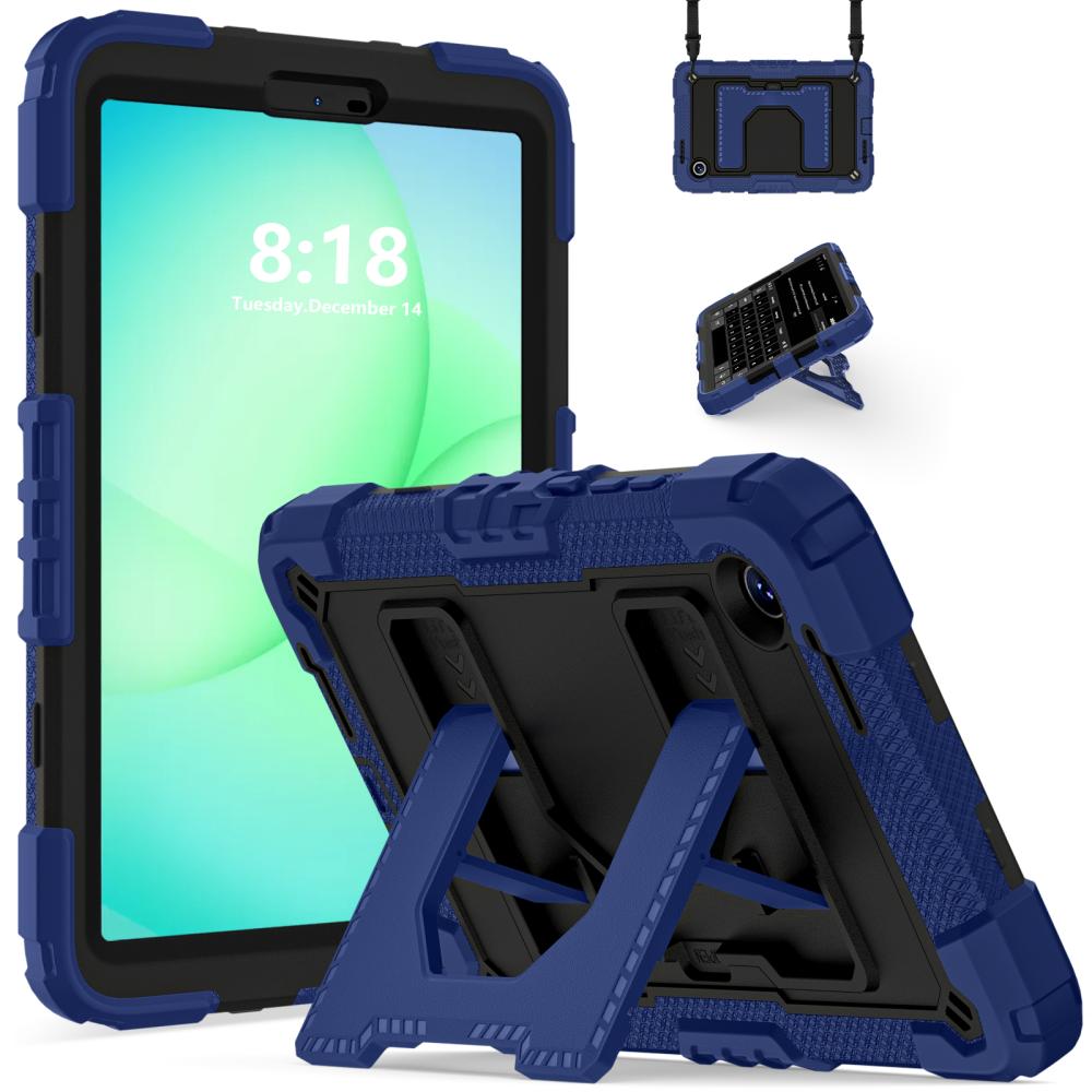 Husă Rezistentă tip Armură pentru Tableta Samsung Galaxy Tab A11 LTE 8.7" A11 8.7inch X133 X135 Suport Rezistent la Șocuri Capac Dur