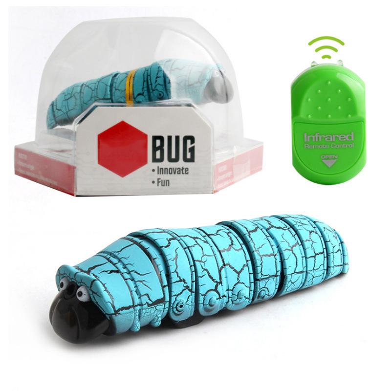 Infrared Remote Control Induction Insect Toys Simulation Worm Trick Prank Animal Toys For Children Gifts