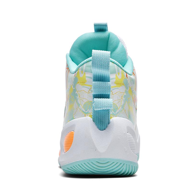 Versatile Yuanyang Sports Shoes for Men, 2025 New Summer Breathable Mesh Middle Top Basketball Shoes for Teenagers