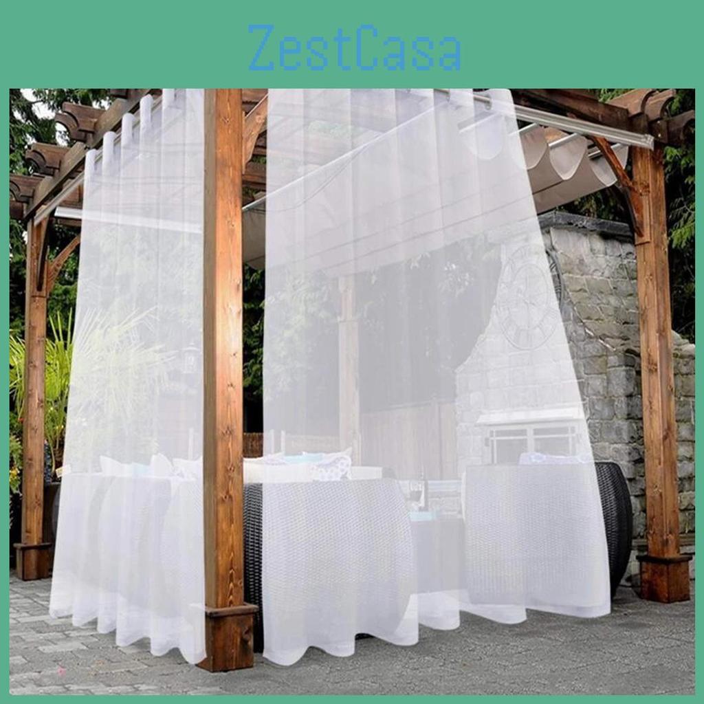 Terylene Waterproof Solid Uvresistant Color Curtain