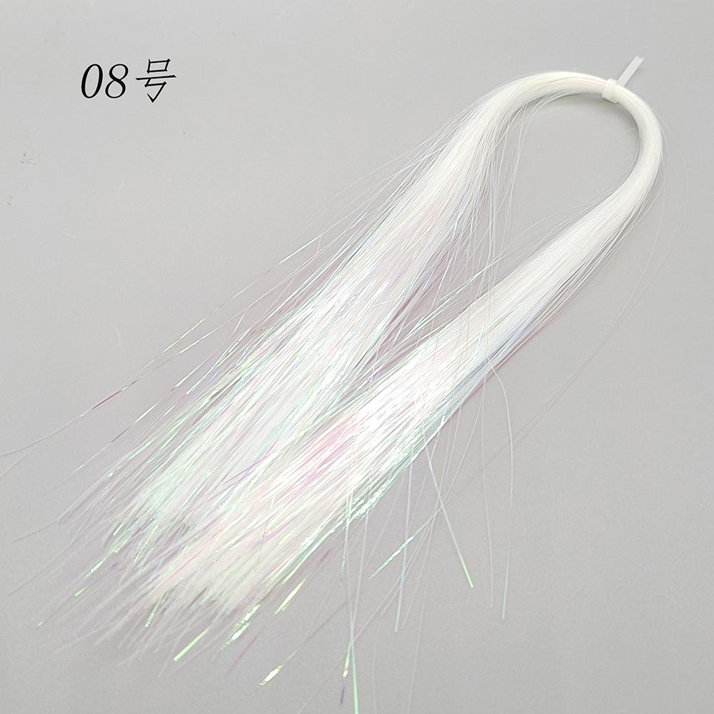 Oem 35cm 3g/bag Colorful Bright Silk Road Fly Hook Accessories 16 Colors Diy Fly Bait Fish Hook Body Binding Accessories New Arr