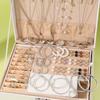 86 Stück/Set Elegante Perlenohrringe Mehrschichtige Halskette Ohrstecker Ringe 4-in-1 Schmuckset für Damen Tägliches Tragen Geschenk (Kein Kasten)