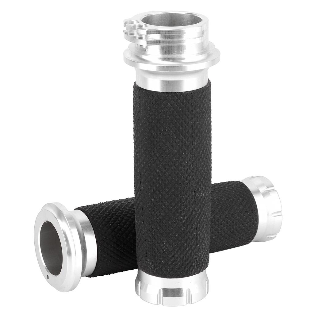 Motorcycle Grips Aluminum Alloy Rubber Handle Accessory Fit for VRSC XL XR 96‑13