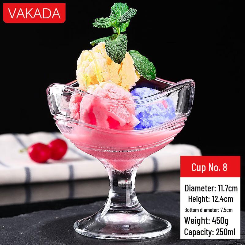 

Versatile Glass Dessert Cup