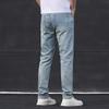 JYL Brand-new cotton straight elastic jeans men's fashion everyday use.