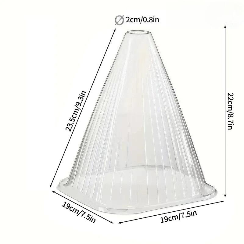 30pcs Growth Box Planting Tent Reusable Square Use Plant Clock Cover To Protect Plants From Bird Frost And Snail Damage