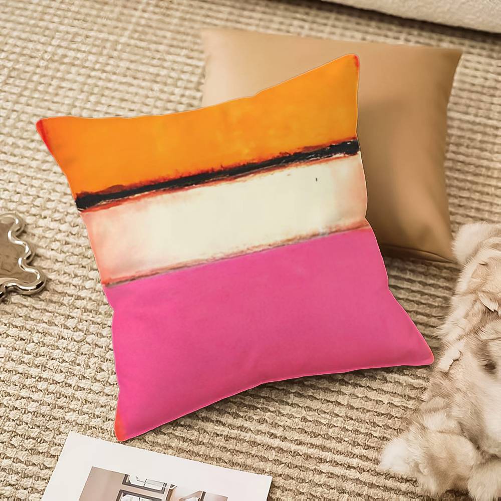

Mark Rothko Pillow Case Anti-dustmite Invisible Zipper Sofa Bed 12x12Inch