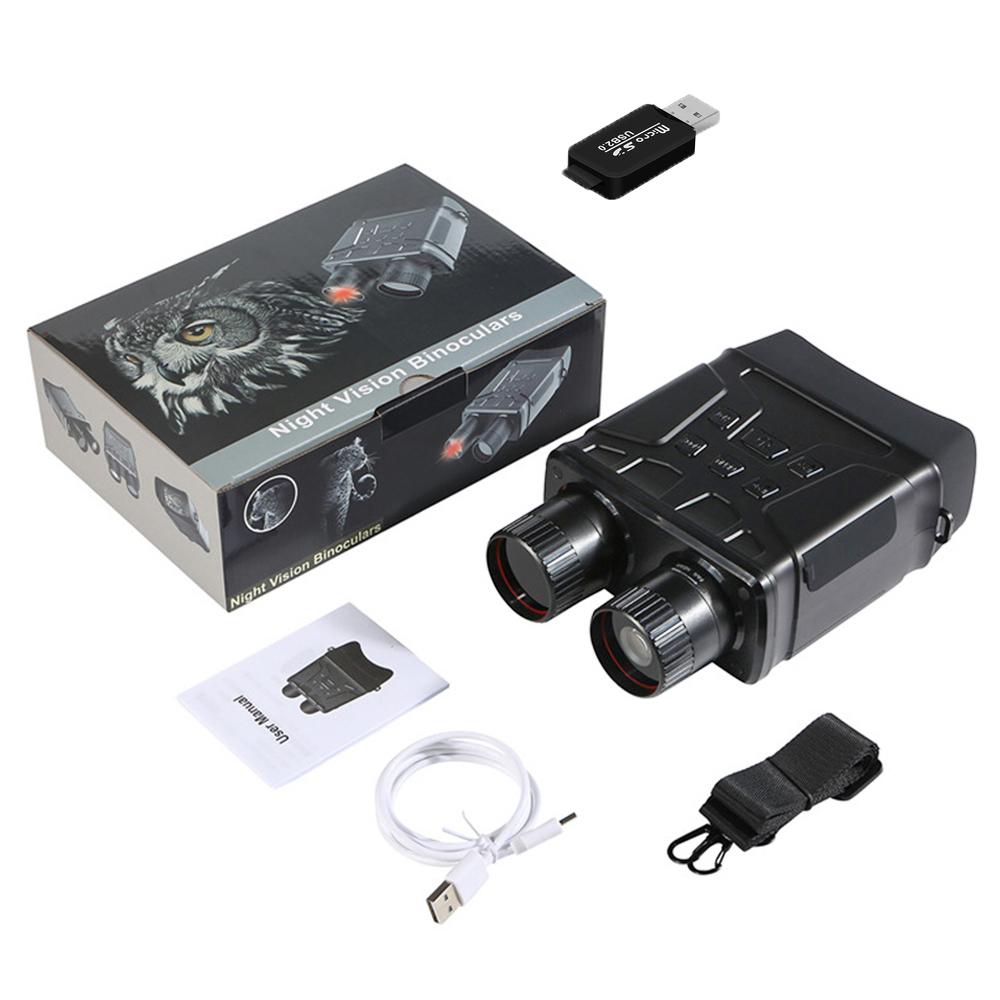 R6 1080p Professional Rechargeable Infrared Binoculars Telescope 5x Digital Zoom 300m Night Vision Device For Hunting Camping