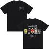 Rapper Bad Bunny Music Album Cover Print T Shirt Unisex Fashion Hip Hop Street Tshirt Cotton Oversized Short Sleeve Tshirts