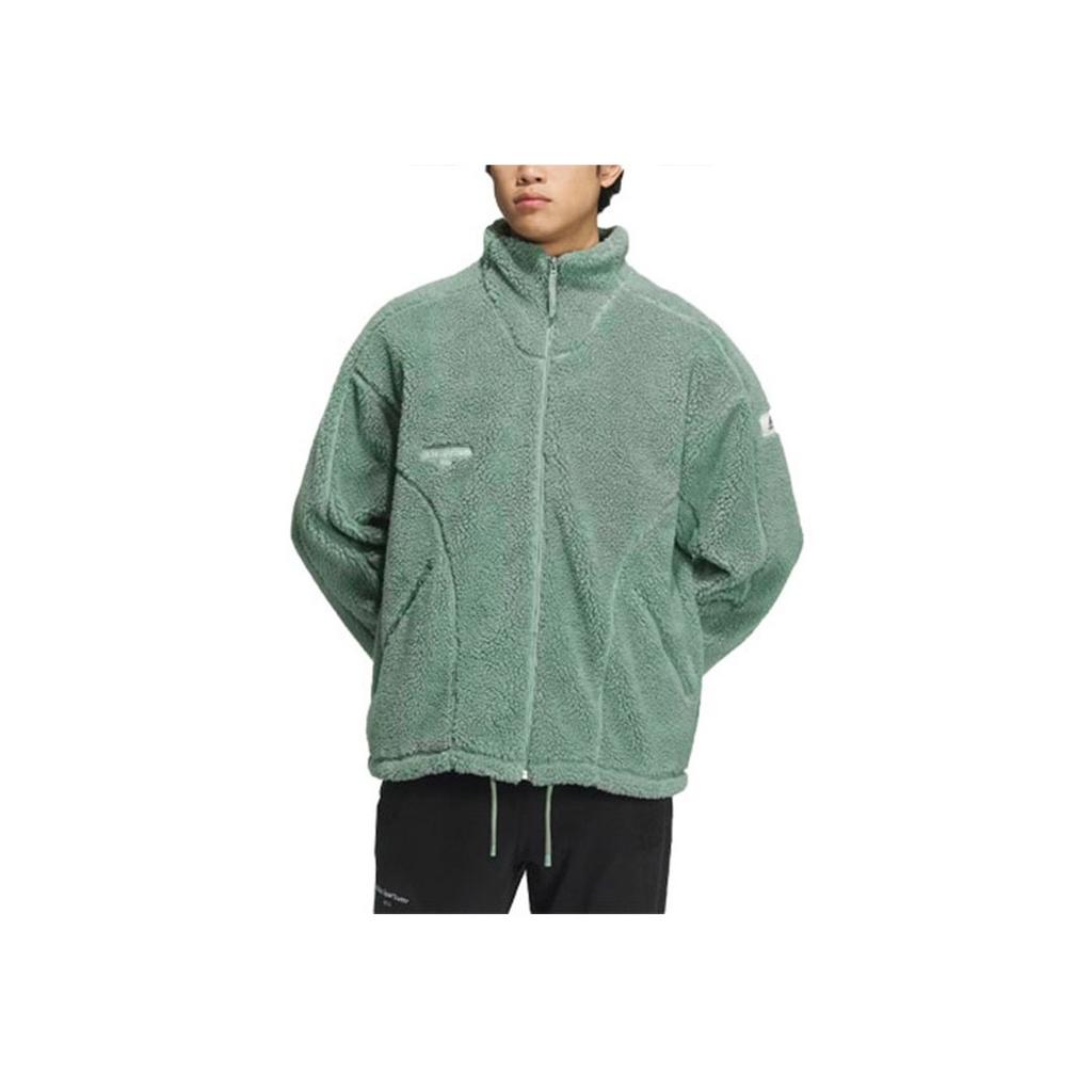Adidas Sportswear Lounge Jacket With Solid Color Logo Unisex Outerwear Silver Gray Green IQ1368