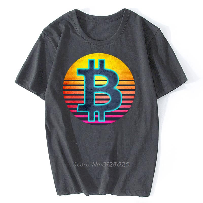 Bitcoin T-Shirt Kryptowährung Krypto Miner Bitcoin BTC Krypto Design T-Shirt Herren Bitcoin Münze T-Shirt Streetwear Harajuku T-Shirts