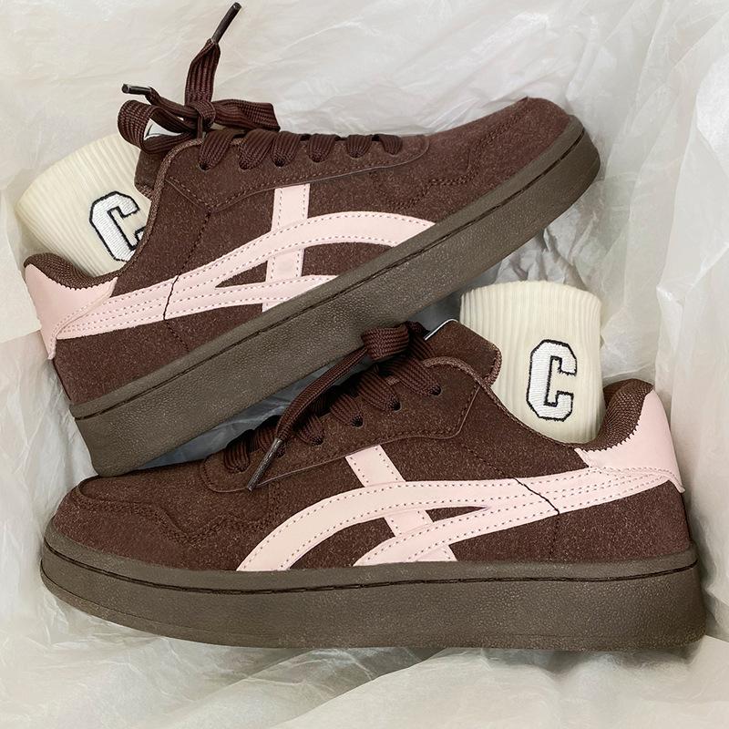 Spring and Summer New Versatile Guochao Super Fire Skateboard Shoes Student Japanese Breathable Thin Casual Shoes Men's and Women's Running Shoes