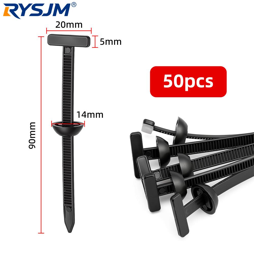 Multipurpose Nylon Cable Tie Buckle Fastener Clip Screw Replacement Zip Ties Nail Fixed For Fender Inner Lining Trunk Strap