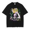 Anime Kettensägen-T-Shirts Übergröße Vintage Sommer-T-Shirt Herbst Power Reze T-Shirt Makima Oberteile T-Shirts Baumwollkleidung