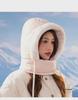 Unisex Winter Windproof Pullover Scarf & Full-Face Cycling Hat with Lei Feng Style