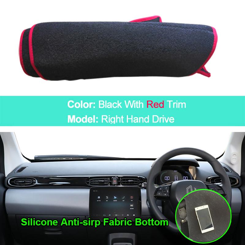 For Leapmotor T03 - 2024 2025 Dashboard Mat Auto Anti-dirty Sunshade Cover Carpet Pads Car Interior Accessories Stickers