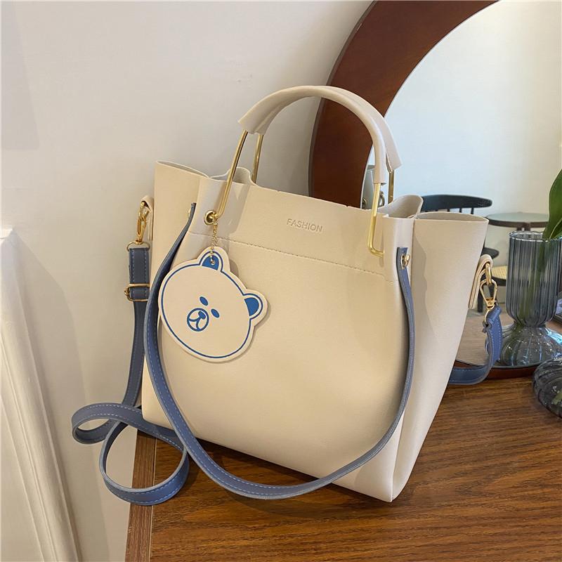 Ladies Designer Handbags Women PU Leather Tote Zipper Shoulder Bags