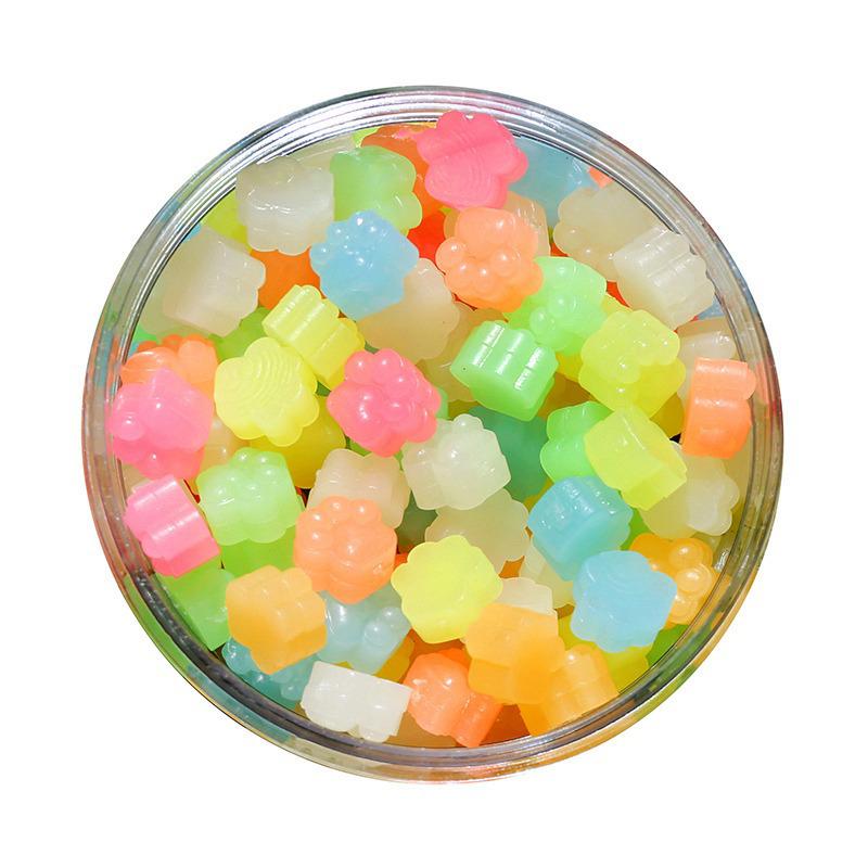 Luminous Five-Leaf Clover & Star Wax Seals - Mixed Colors, 100 Pieces