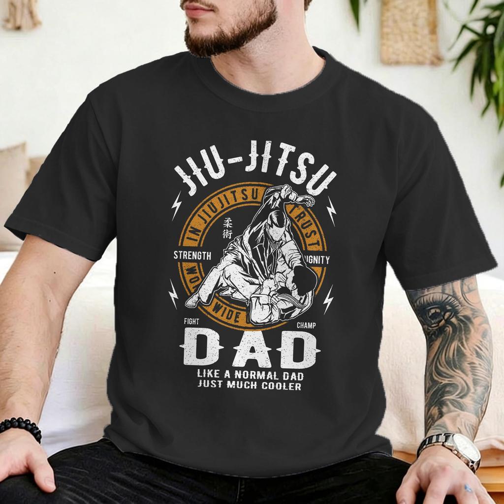 Unisex Unisex TShirt Training honor Fashion Cotton Tees Short Sleeve Brazilian Jiu Jitsu BJJ T Shirt Round Collar Clothing Gift