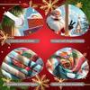 Holiday Banner Festive Theme Winter Banner Xmas Banner Santa Pattern For Photo Backdrop Xmas Event Christmas Party