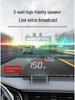 Multifunctional Car HUD with GPS, OBD Speed Display & Voice Alerts