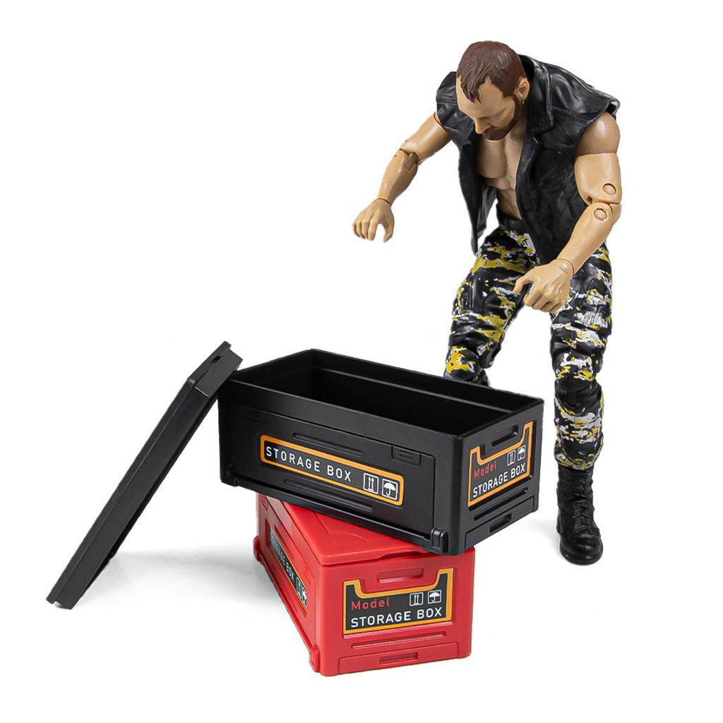 Realistic Camping Storage Case For 1/10 1/8 Remote Control Crawler Travel Accessory Decoration Easy Installation Kits