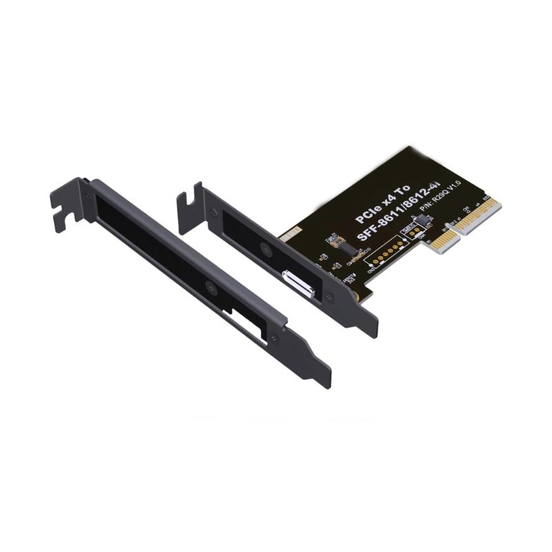 Adapter To SFF-8611 SFF-8612 Data Transfer Storage Expansion Heat Dissipation Expansion Card For Desktop Accessories