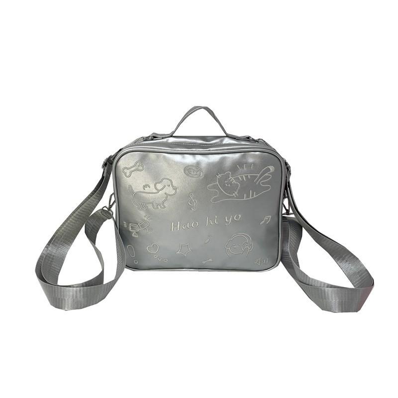 

20cm Cute Transparent Doll Pain Bag Japanese Ins Multi-function Backpack Secondary Girl Cross-body