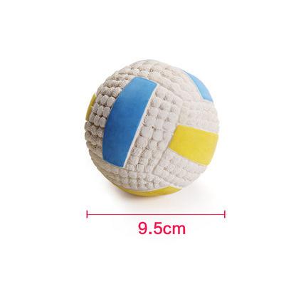 9-14cm 5PCS TPR Multi Styles Durable Interactive Eco Friendly Rubber Ball Organic Dog Chew Cooling Toys