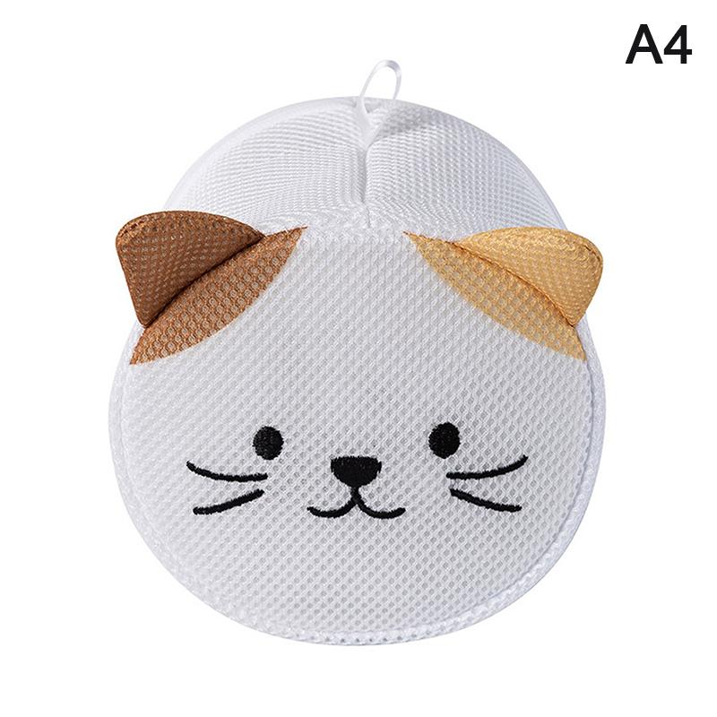 Cute Rabbit Laundry Bag Anti-Deformation Mesh Washing Pouch For Bras, Underwear, Lingerie Machine-Wash Special Home Travel Use