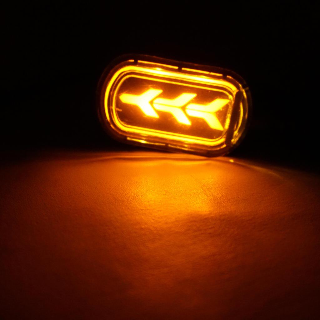 36V 48V 60V Plug-in Electric Motorcycle Motorbike Bicycle E-Bike Scooter Vehicle LED Turn Signal Light 2PCS Blinker Lamp Motorcycle Accessories