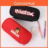 Aufbewahrungstasche mit Roblox-Spiel-Thema aus Canvas-Material für Jugendliche