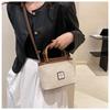 Textured Bamboo Handle Woven Bag for Thailand Tourism and Vacation Fashion Crossbody Straw Woven Bag