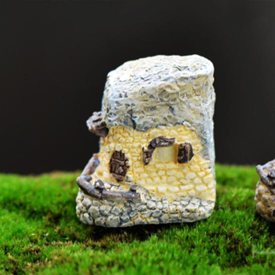 Mini Fairy Garden Miniature House Fence Craft DIY Micro Landscape Decor Gift
