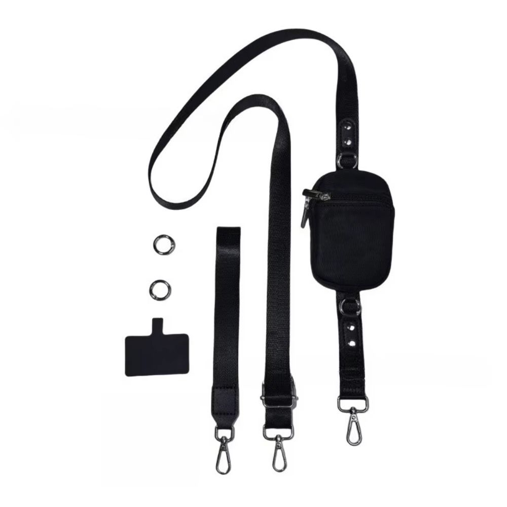 Reißverschlusstasche Handy-Lanyard Geldbörse Mehrzweck-Handy-Lanyard Handyzubehör