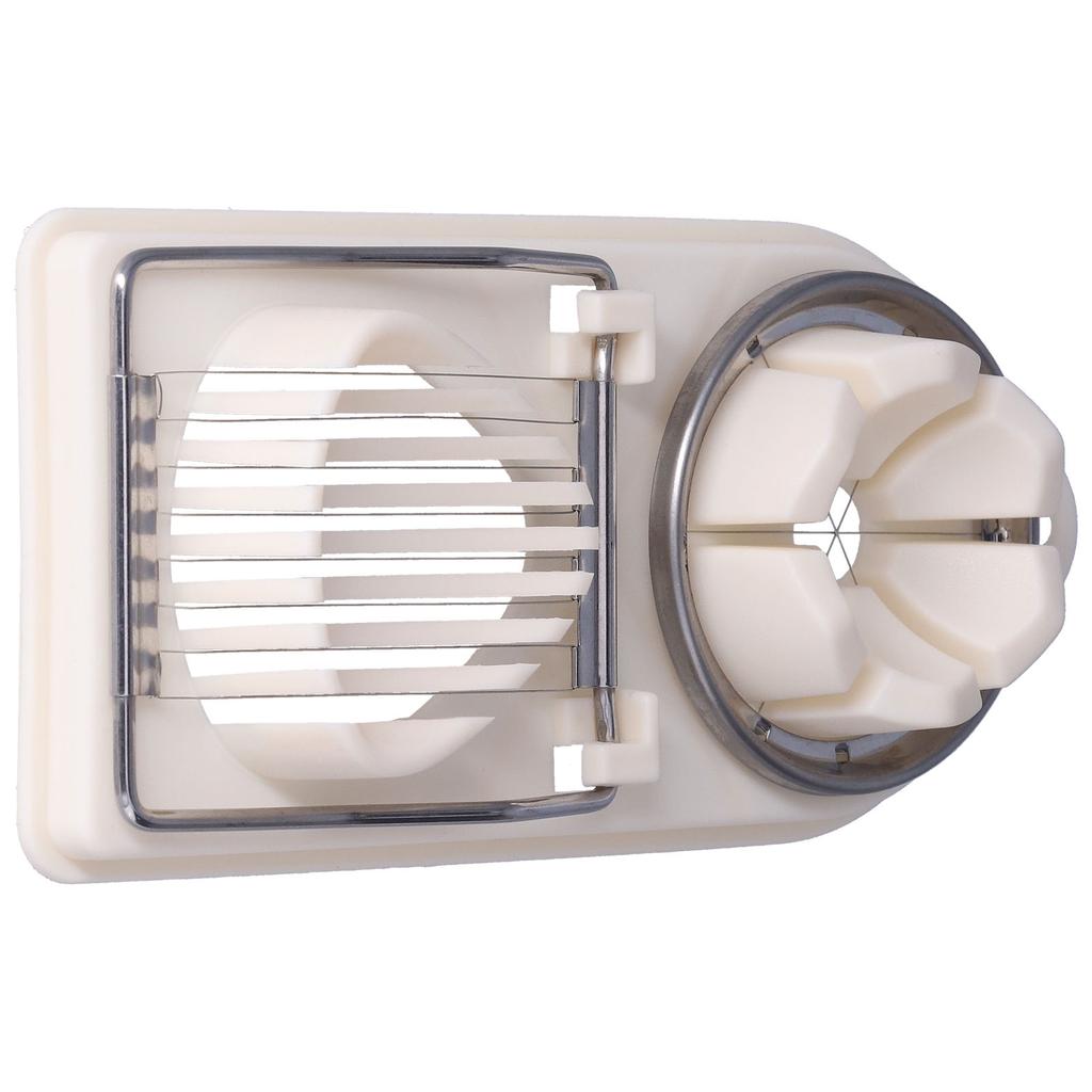 Egg Cutter Household Stainless Steel Wire Egg Cutter Safe Easy To Operate for Hard Boiled Eggs