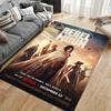 Sci-Fi Rebel Theme Carpet Design suitable as a non-slip mat for the living room or bedroom sofa