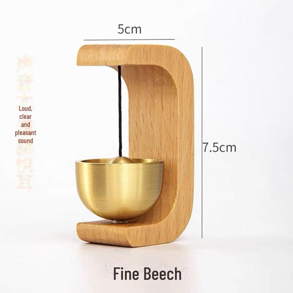 Wooden Wind Chime Doorbell Pendant: Home Entry Reminder and Door Knock Bell