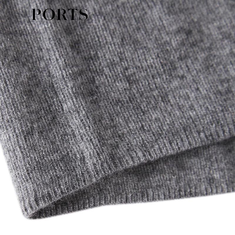 PORTS Women's Mock Two-Piece Slim Fit Turtleneck Sweater