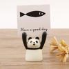 Animal Shaped Table Number Holder Pink Photo Card Stand Decorative Desk Decoration Clip  Office Use