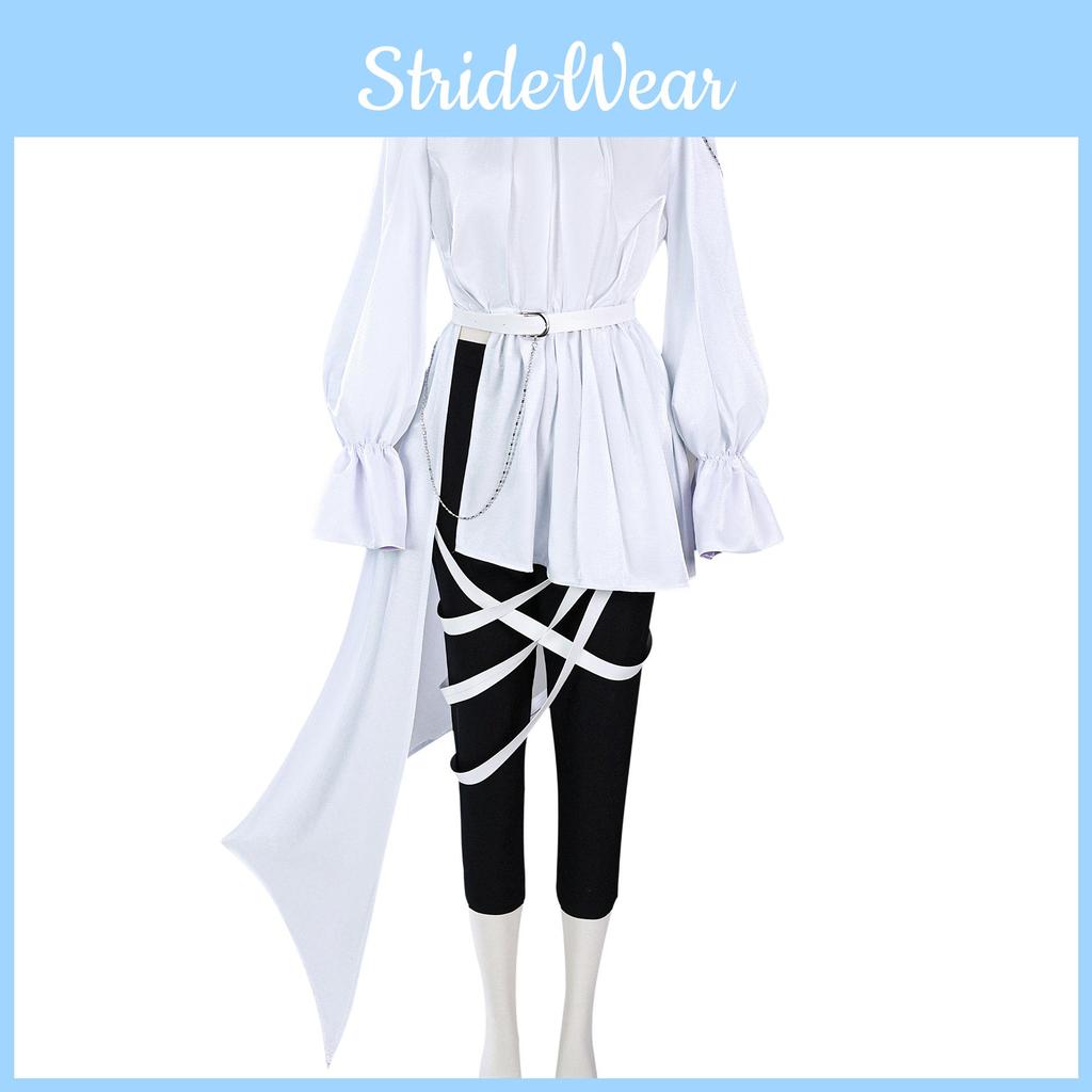 Sweet And Trendy Luka Cosplay Outfit Crafted From Durable Polyester Perfect For Anime Events