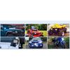 Nilight 2Pcs 4Inch LED Pods Bar Triple Row 60W Flood Spot Combo 6000LM Driving Off Road with 2007-2017 Wrangler JK/JKU 2DR 4DR A-Pillar Windshield