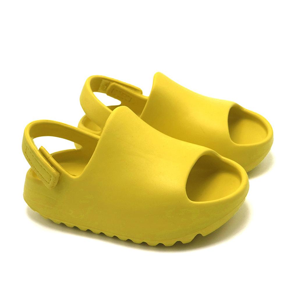 Summer Baby Toddler Kids Slip-On Sandals Boys Girls Foam Beach Slides Candy Color Children Lightweight Breathable Sandals