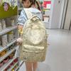 Bamboo Printed Backpack Junior High School Student Schoolbag Lightweight Large Capacity Backpack