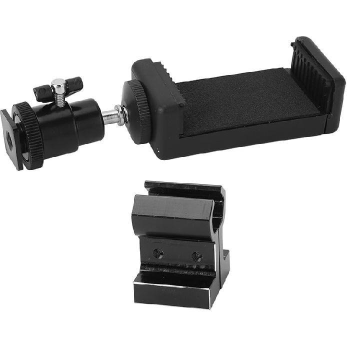 VGEBY Universal Phone Mount for Traxxas TQi Adjustable Stable Transmitter Phone Mount for Phones Over 5.5 Inch (Black)