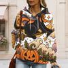 Plus Size Womens Drawstring Hooded Sweatshirt Long Sleeve Loose Soft Casual Leisure Street Daily Top