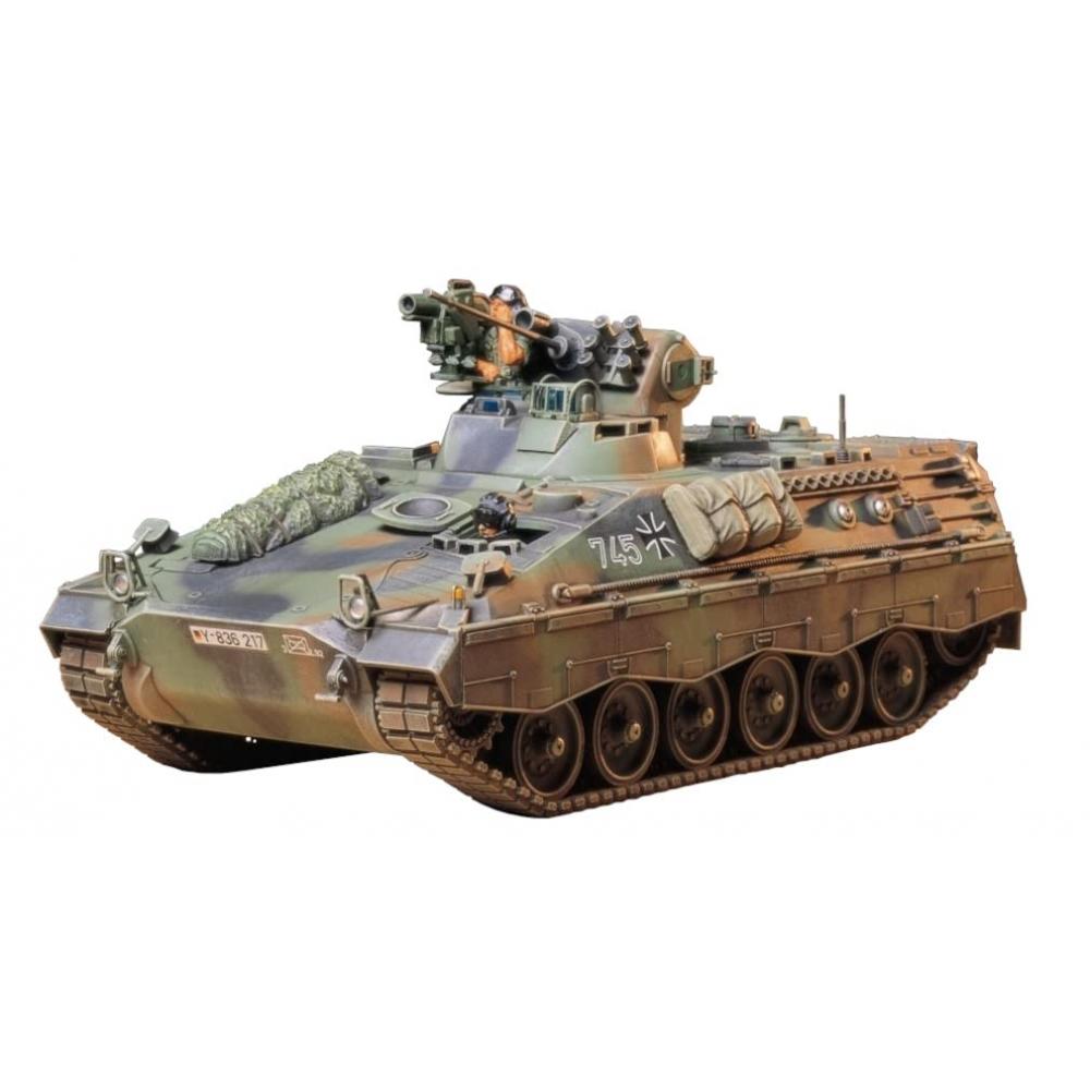 Tamiya 135 Military Miniature Series No.162 German Infantry Fighting Vehicle Mulder 1A2 Milan Plastic Model 35162