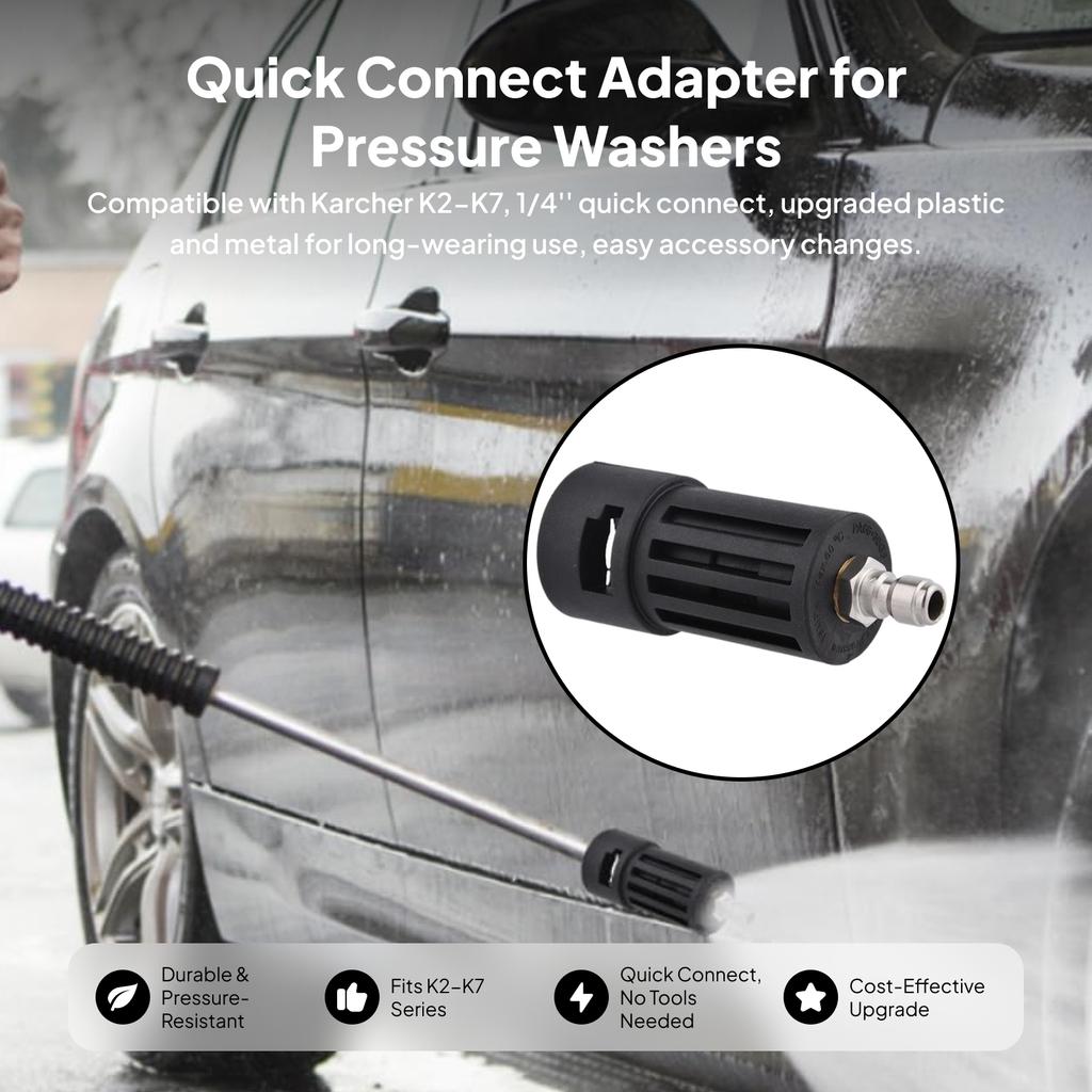 Washer Hose Adapter 1/4 Quick Release for K2 K3 K4 K5 K6 K7